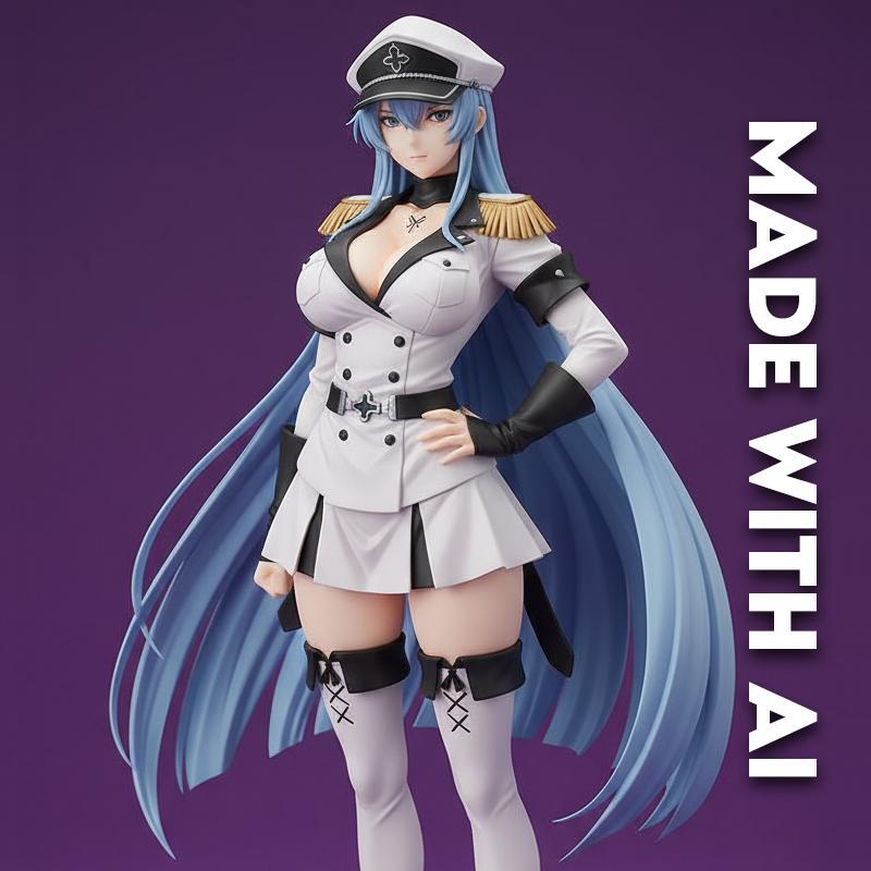 Esdeath Akame Ga Kill figure