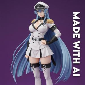 Esdeath Akame Ga Kill figure