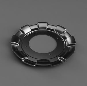 BBS RS2 Center Cap - Waffle plate only