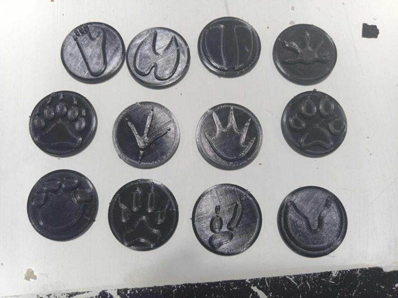 Animal Paw Print Stamps (Animal Paw Print Stamps)