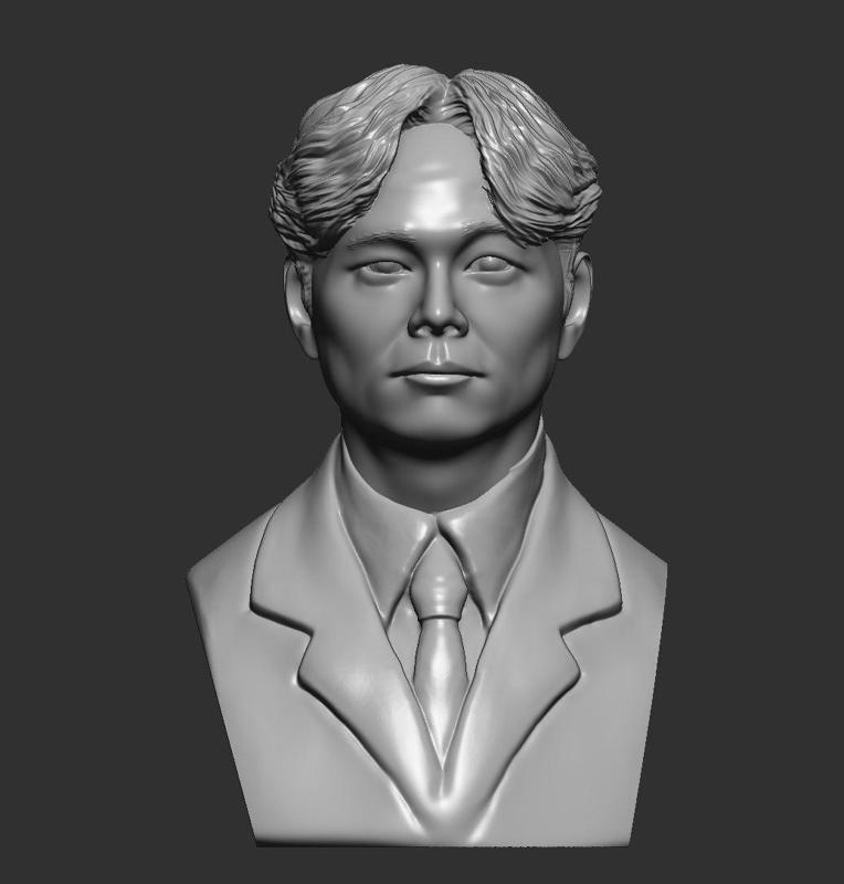Gong Yoo (Seok-Woo) - Train to Busan Bust (Ready for Printing)
