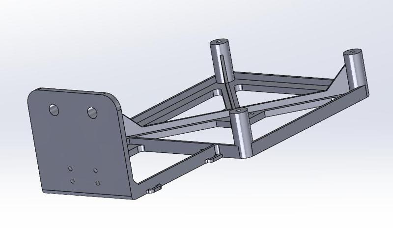 Platform for antennas for DJI Matrice 300