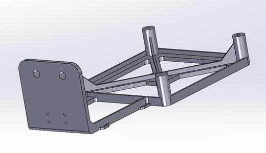 Platform for antennas for DJI Matrice 300