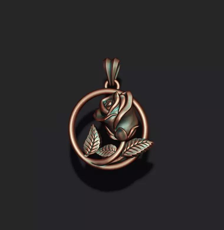 rose  pendant