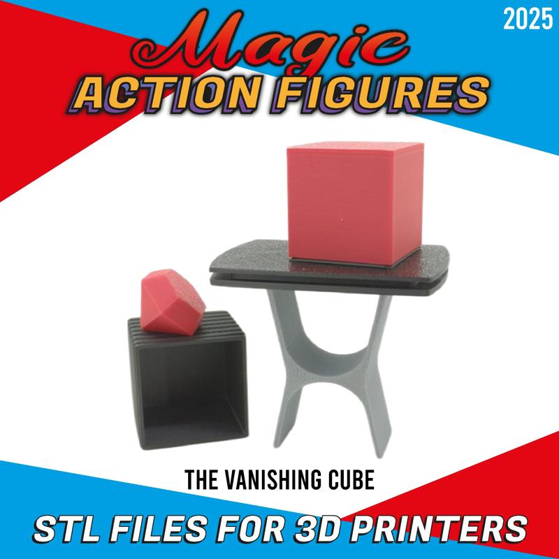 The Vanishing Cube - Magic Action figure
