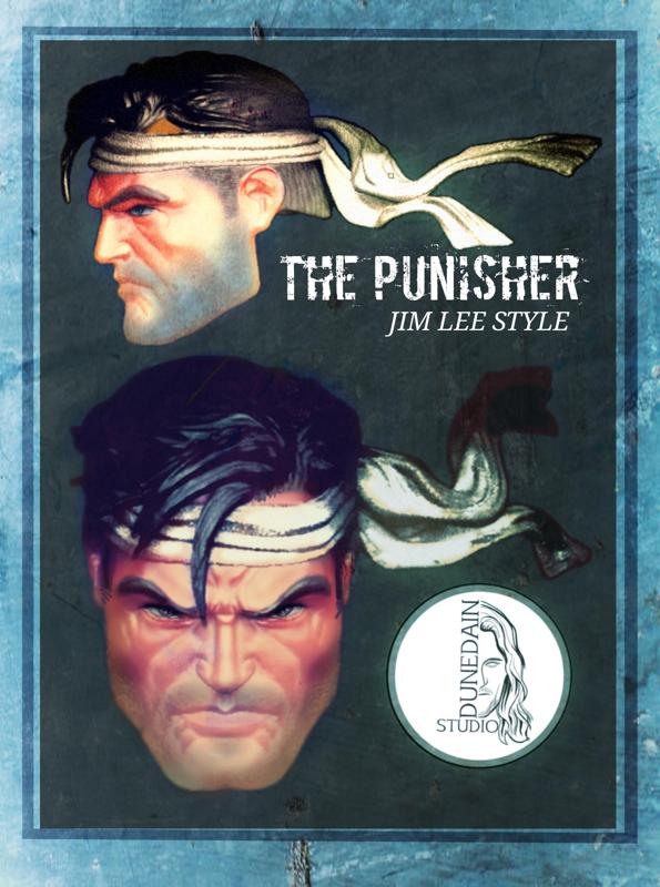 The Punisher ( Frank Castle ) Jim Lee style