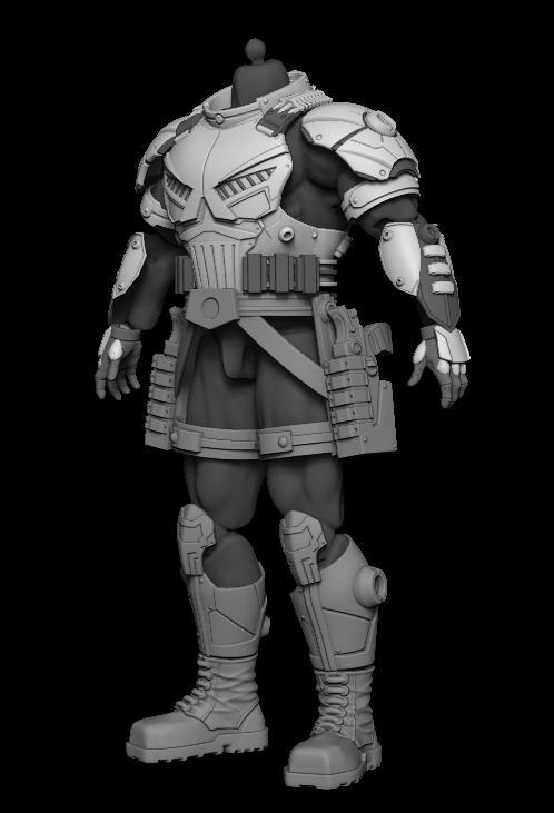 THE PUNISHER 2099 ARMOR