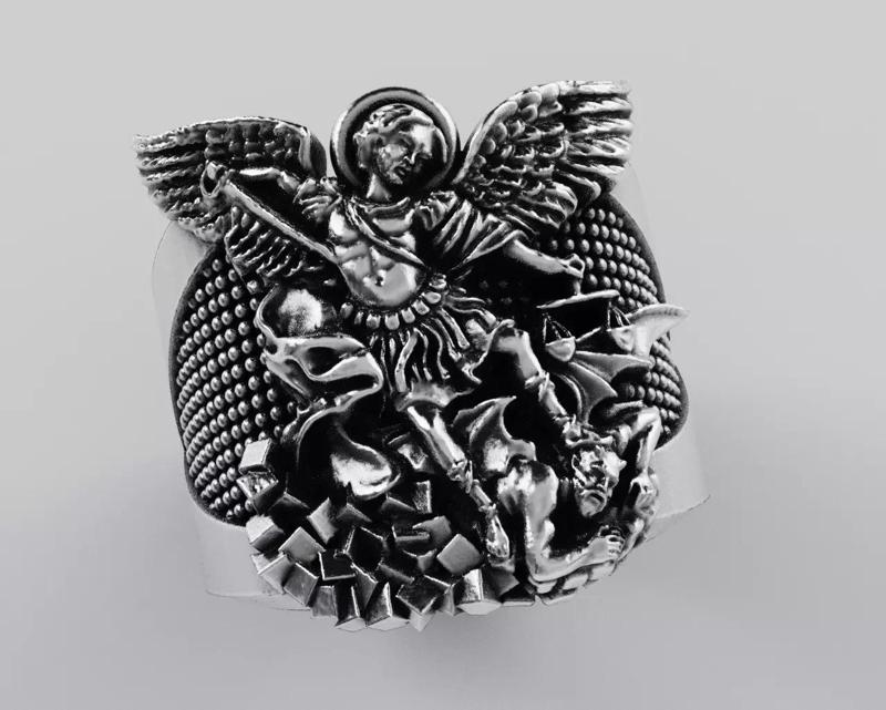 Saint Michael Ring - Anillo Arcangel San Miguel