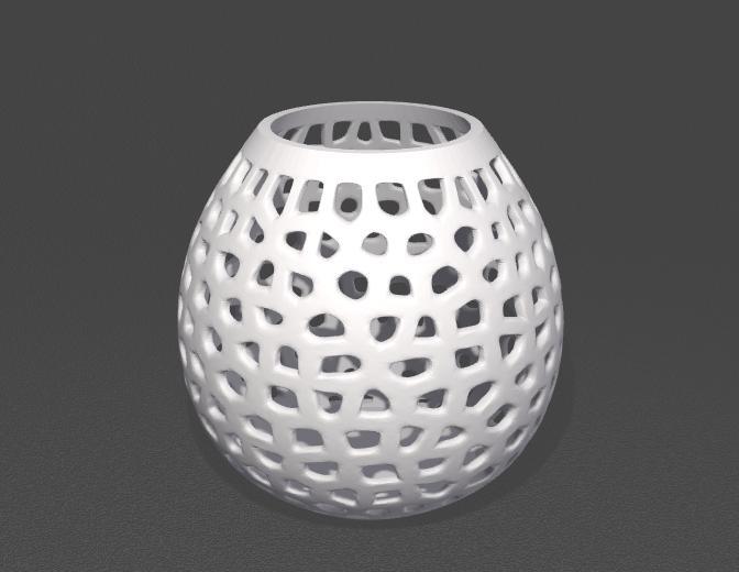 vase with holes
