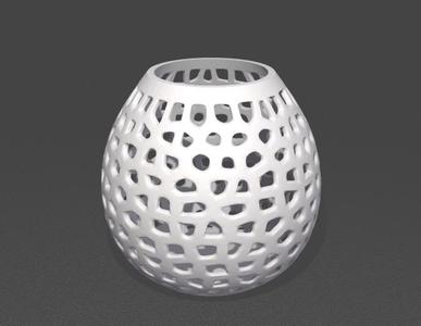 vase with holes