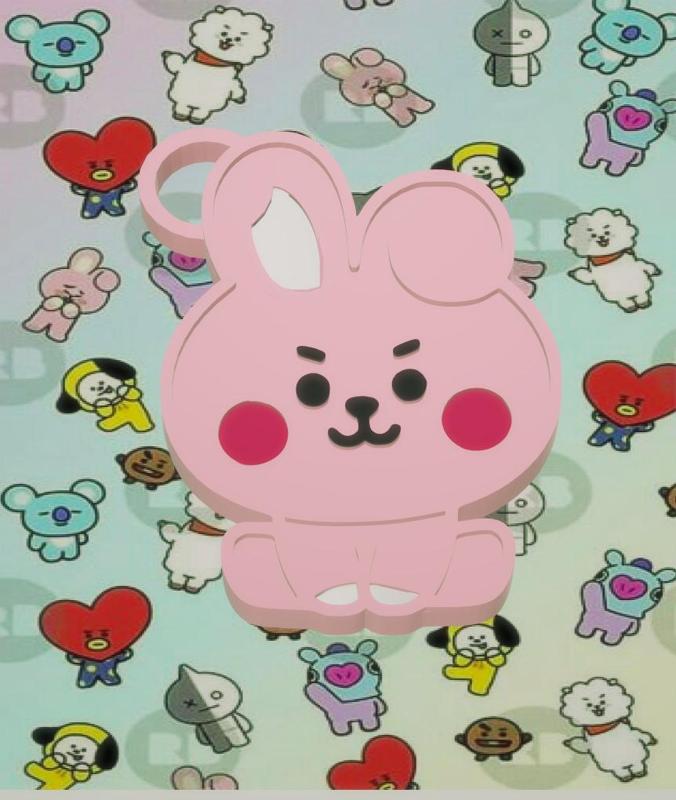 bts pendiente llavero dije