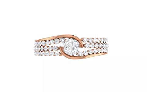 Ultra light wt Women Ring 3dm stl renders details
