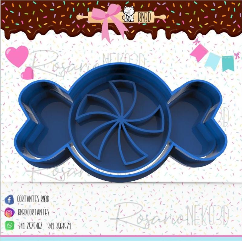 HALLOWEEN CARAMEL COOKIE CUTTER - Candy cookie cutter