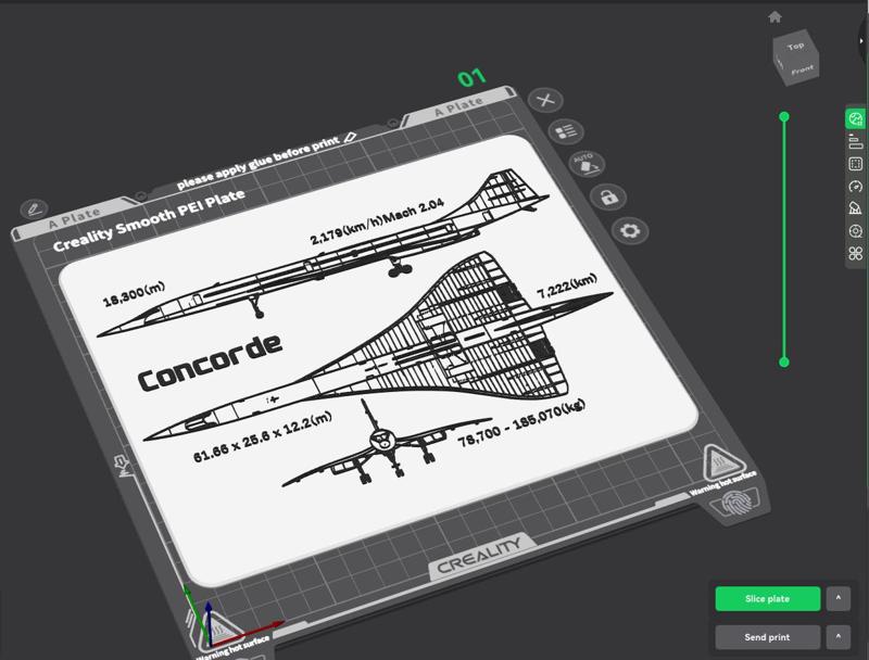 Concorde Blueprint