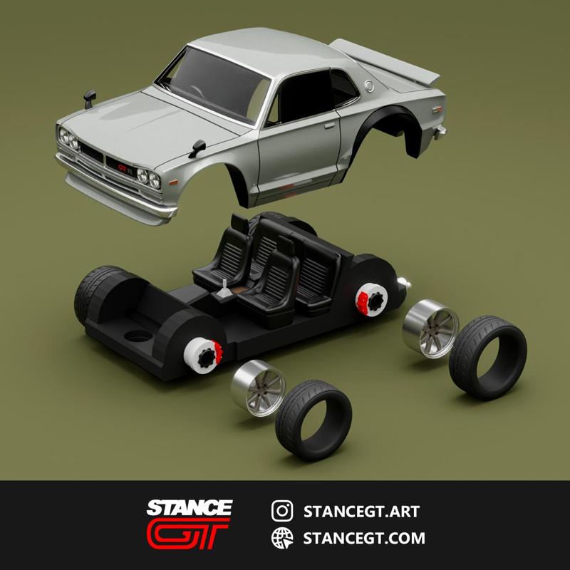 Nissan Skyline 2000 GTR | Model Kit Car
