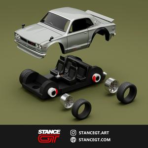 Nissan Skyline 2000 GTR | Model Kit Car