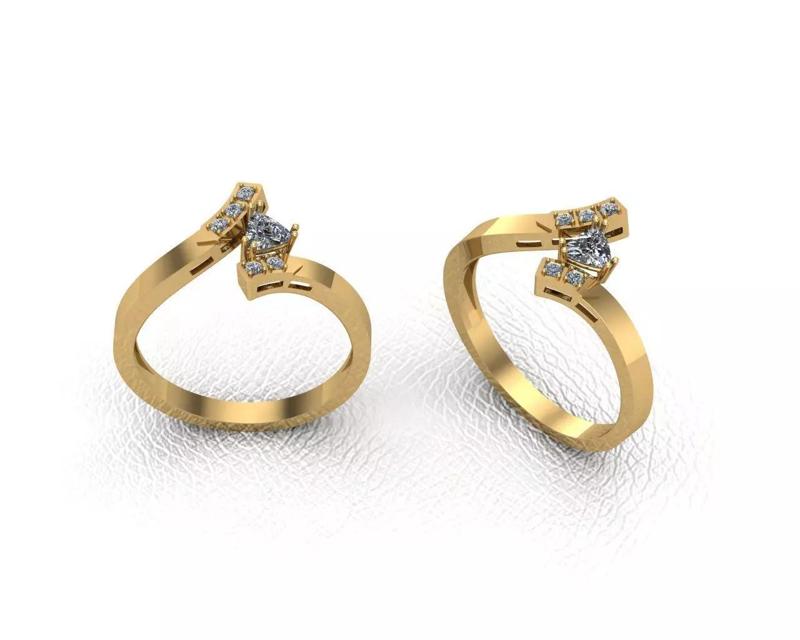 Jewelry Ring Women 3D print model