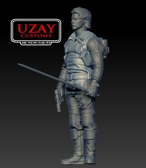Star wars Jedi Survivor articulated Bode Akuna 3D print model