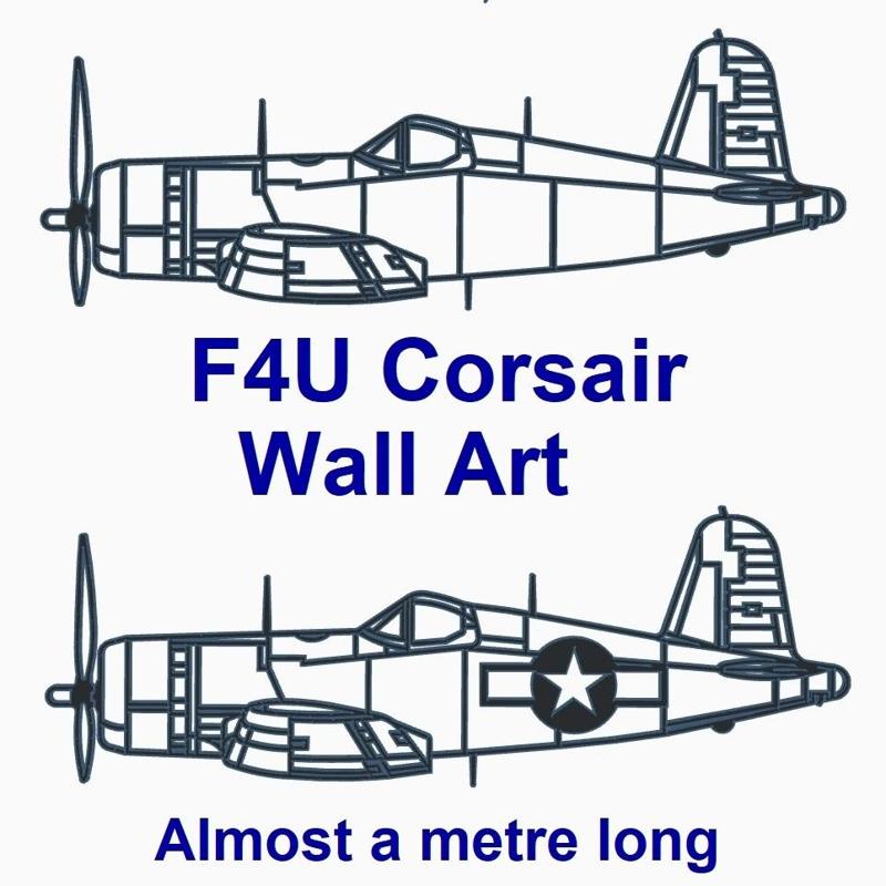 F4U Corsair Wall Art