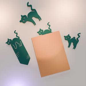 KIT CAT! Keychain + Magnet + Bookmark 3D