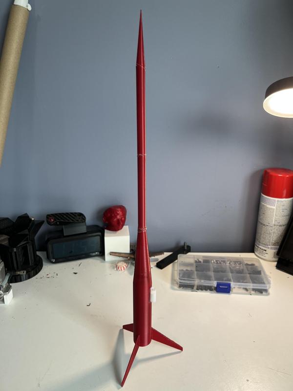 Little red rocket 3300ft high