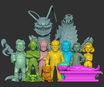 MIB Men In Black Figure Set