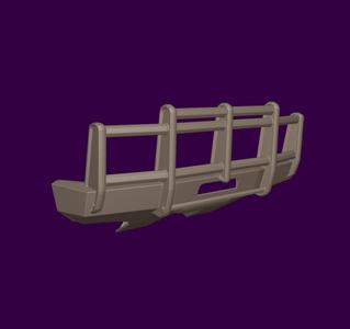 5 POST BULLBAR SUIT PATROL LANDCRUISER 3D STL PRINT