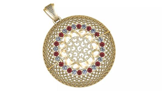 JOANE WOMEN PENDANT 3D PRINTABLE MODEL