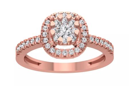 Women Wedding Engagement Bridal Ring