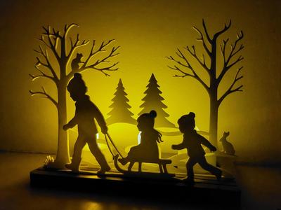 xmas christmas tree children
