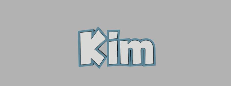 two-tone key ring - Kim
