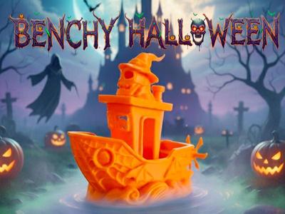 Benchy infestata ad Halloween