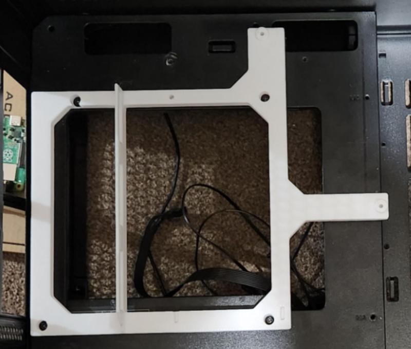 Amiga 1200 to modern PC case converter shim