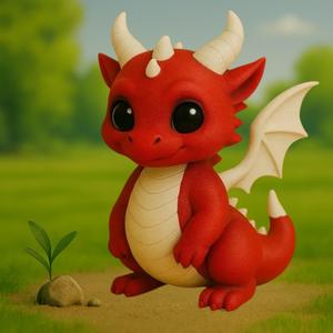 Cute Baby Dragon