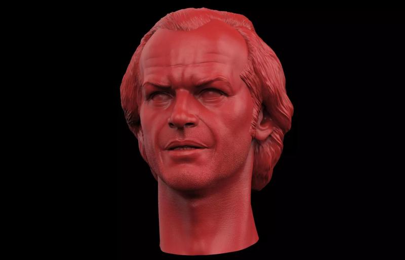Jack Torrance - Jack Nicholson Head