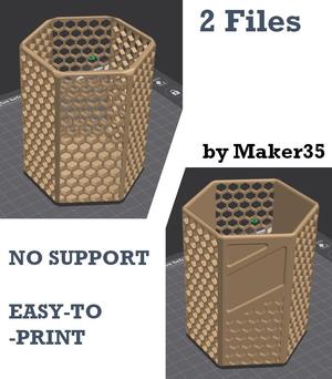 Hexa pencil trays