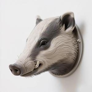 Hog badger