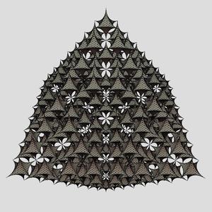 Hyperbolic Octahedron Fractal | Additive Sierpinski Style | Level 3