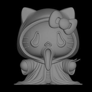 Ghostface Hello Kitty design