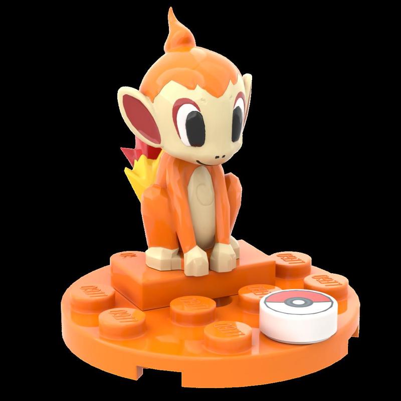 Chimchar - Brick Compatible