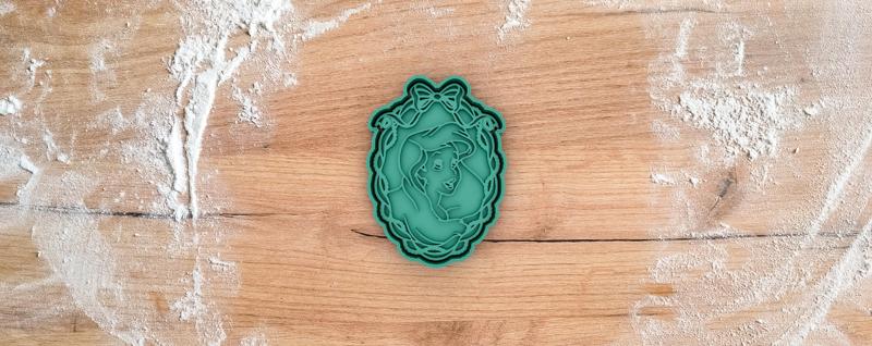 Ariel cookie cutter from the little mermaid