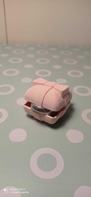 Gift-shaped gift box