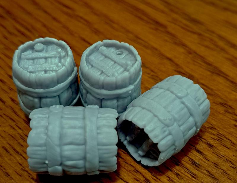 Old Barrel 32mm scale