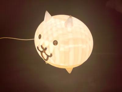 The Cat Lamp (w/ Lamp Kit 001)