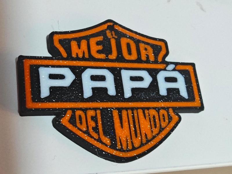 "World's Best Dad" Keychain