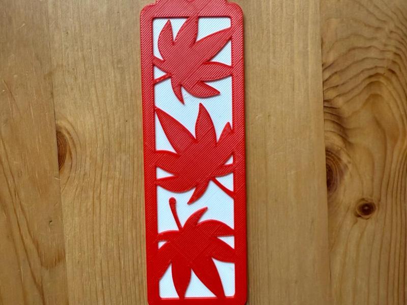 Maple Leaf Bookmark