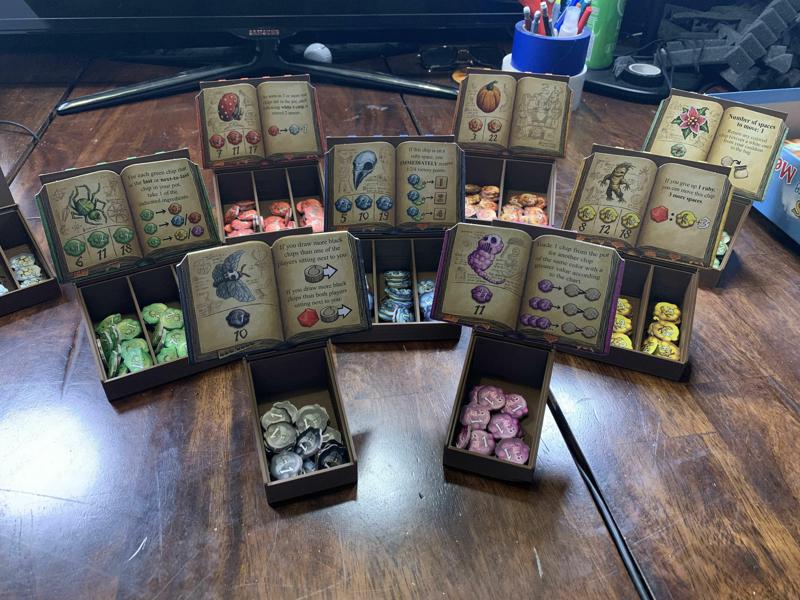 The Quacks of Quedlinburg MEGA BOX | Board Game Organizer | Complete Organizer