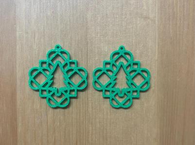Christmas Tree Earrings
