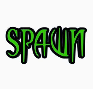 SPAWN (Movie) Logo Display by MANIACMANCAVE3D