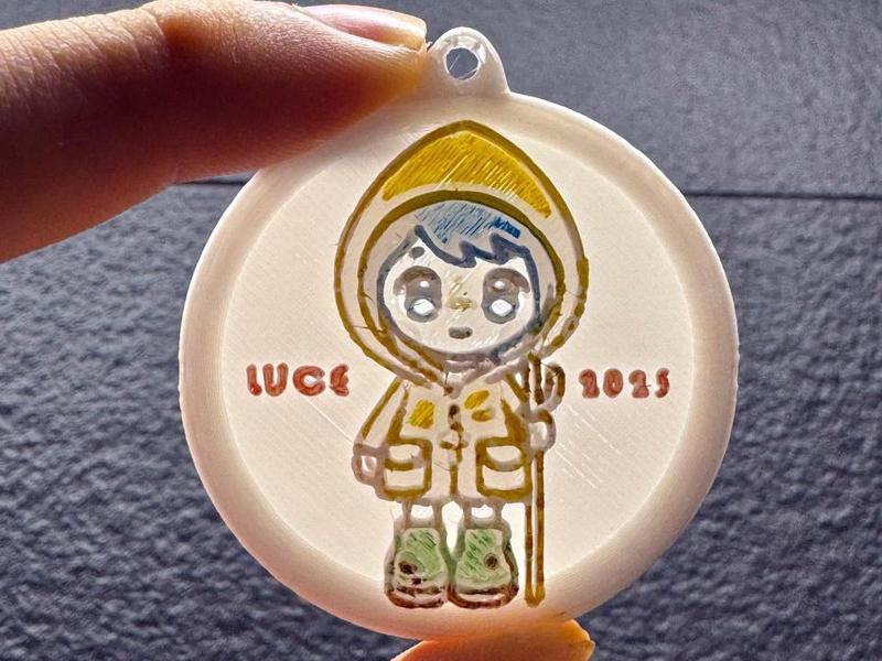 Luce & Friends Jubilee 2025 Mascot Litho Keychain